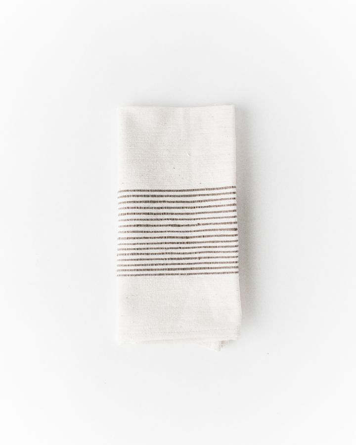 Elegant Striped Cotton Napkin