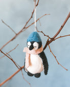 Handmade Penguin Felt Holiday Ornament