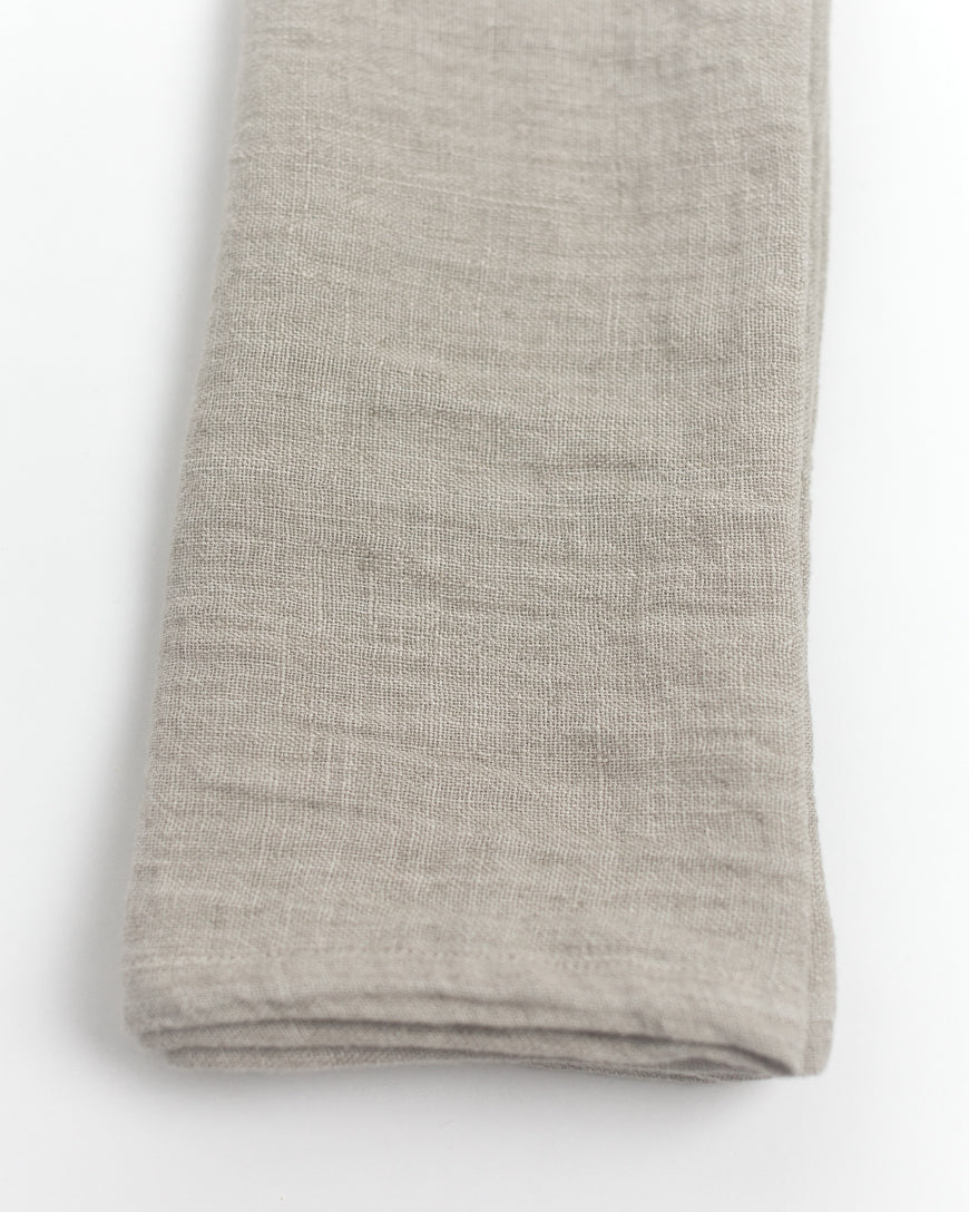 Natural Chambray Linen Napkin