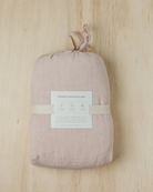 Natural Linen Blush Play Mat