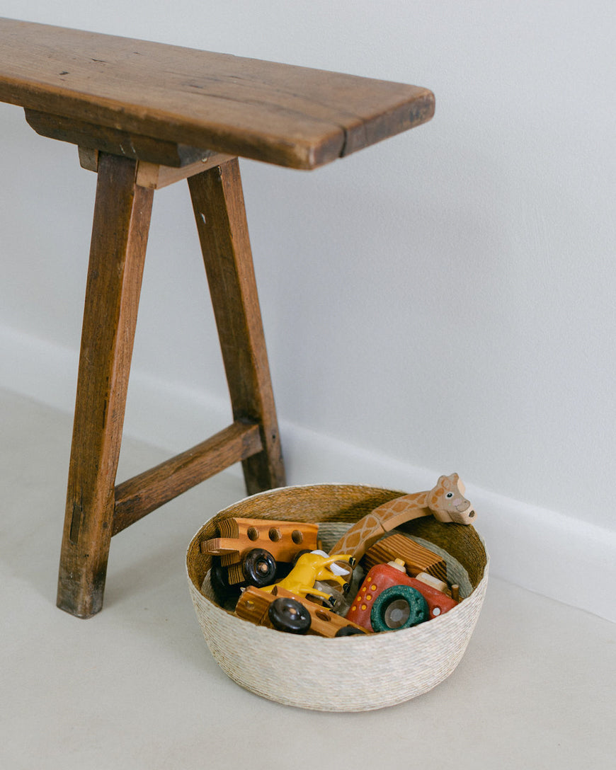 Natural Toy Basket