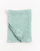 Seafoam Blue Green Linen Kitchen Towel