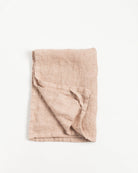 Soft Pink Linen Kitchen Tea Towel