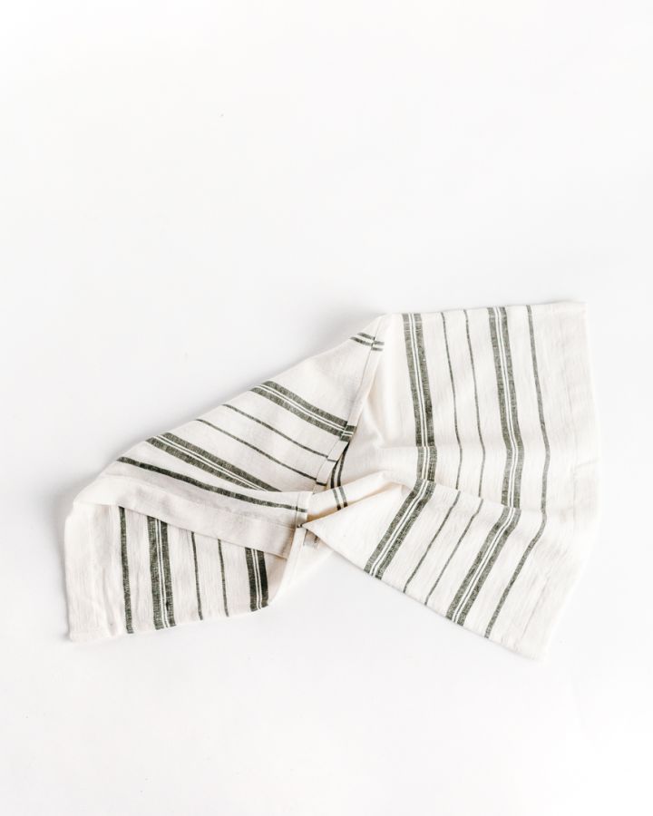 Striped Cotton Hand Towel