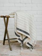 Striped Turkish Cotton Beach Bath Towel