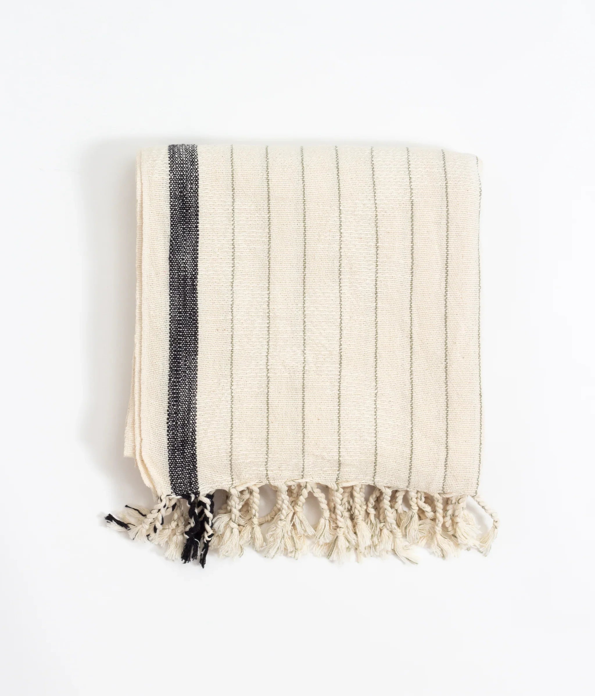 Striped Turkish Cotton Hand Towel