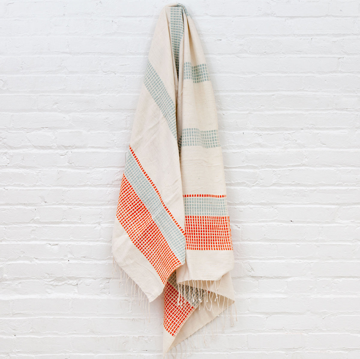 Turkish Bath Towel with Fringe